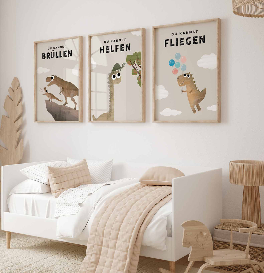 Dinostark Sparpaket - 3er Poster Set - Kindermut