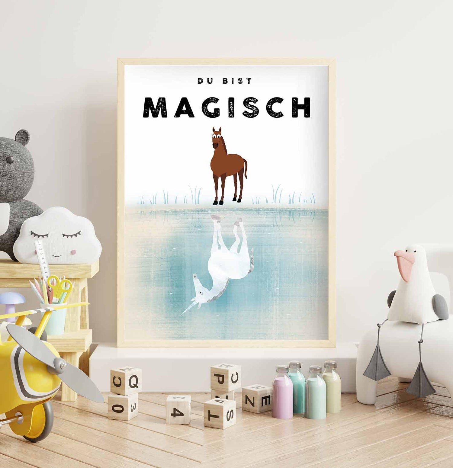 Du bist MAGISCH - Poster - Kindermut