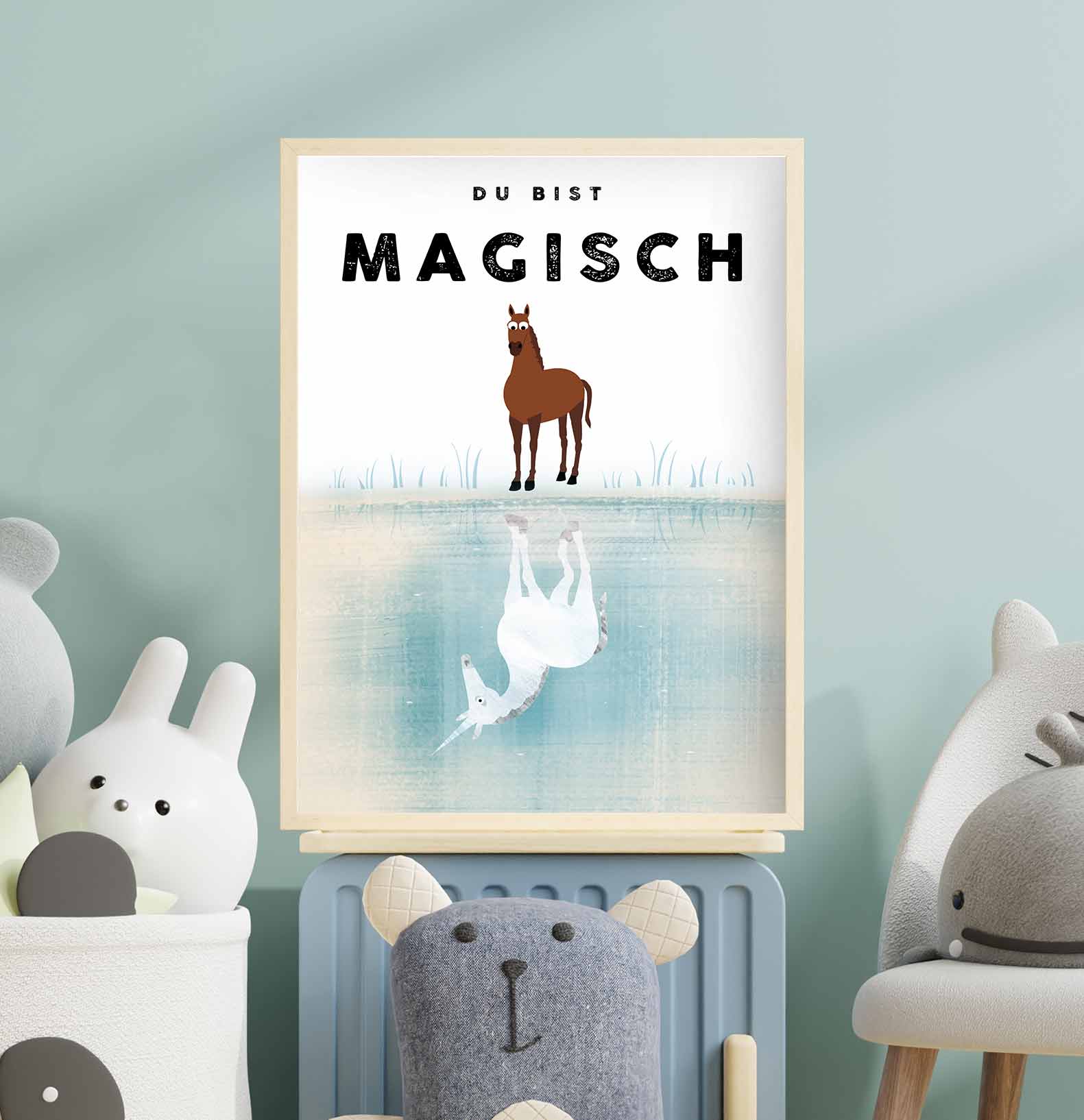 Du bist MAGISCH - Poster - Kindermut