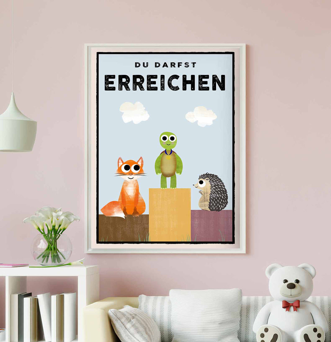 Du darfst ERREICHEN - Poster - Kindermut