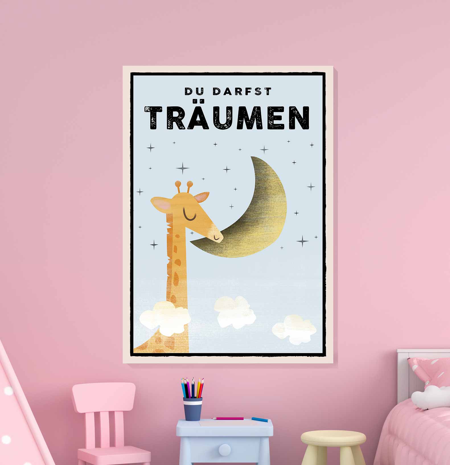 Du darfst TRÄUMEN - Leinwand - Kindermut