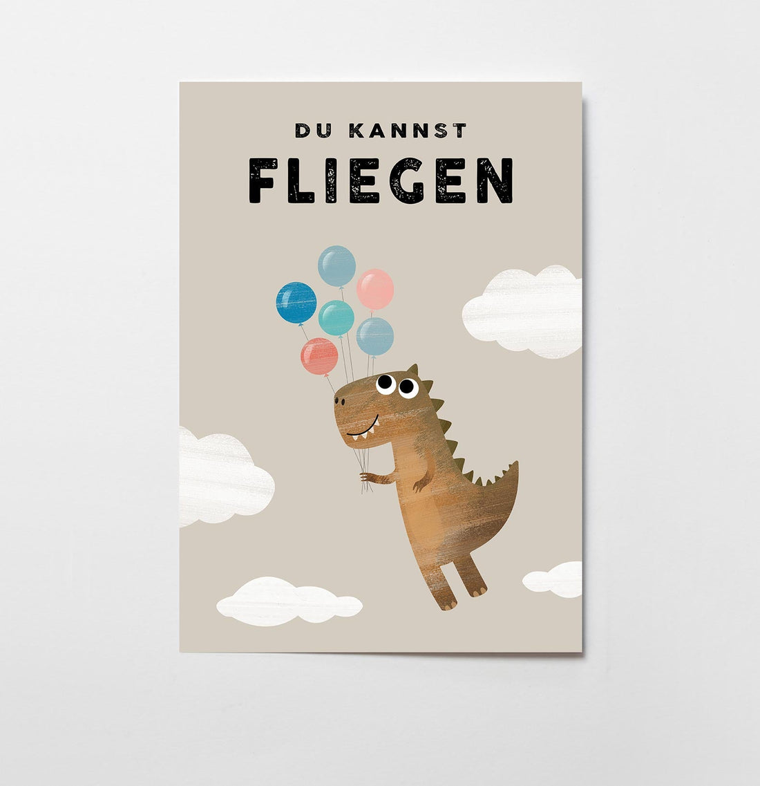 Du kannst FLIEGEN - Poster - Kindermut