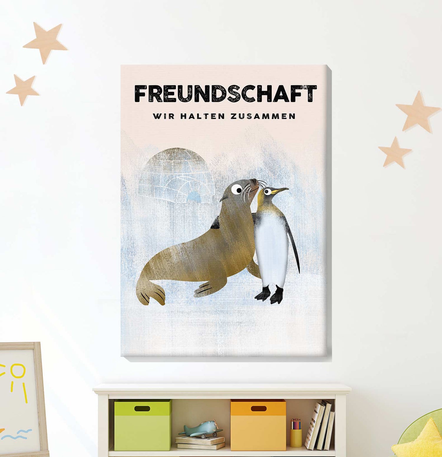 Freundschaft - Leinwand - Kindermut