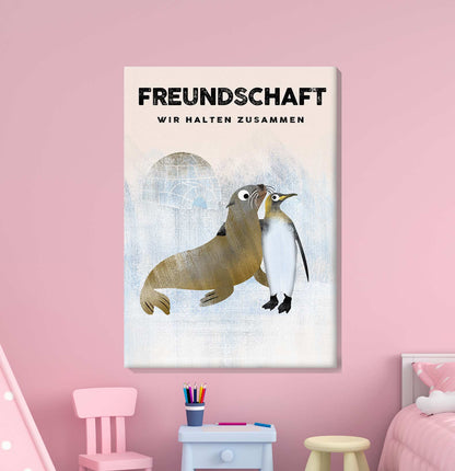 Freundschaft - Leinwand - Kindermut