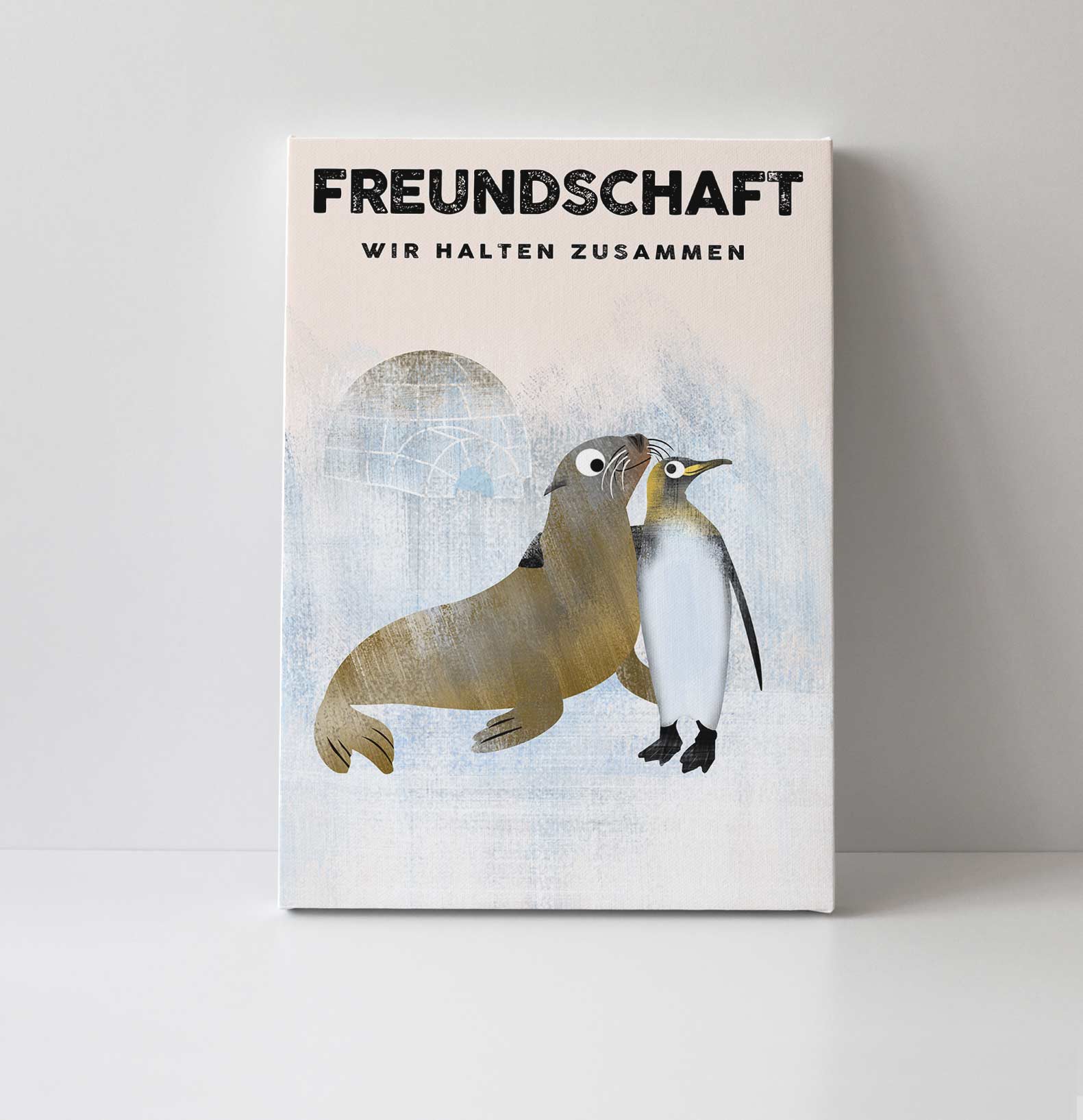 Freundschaft - Leinwand - Kindermut