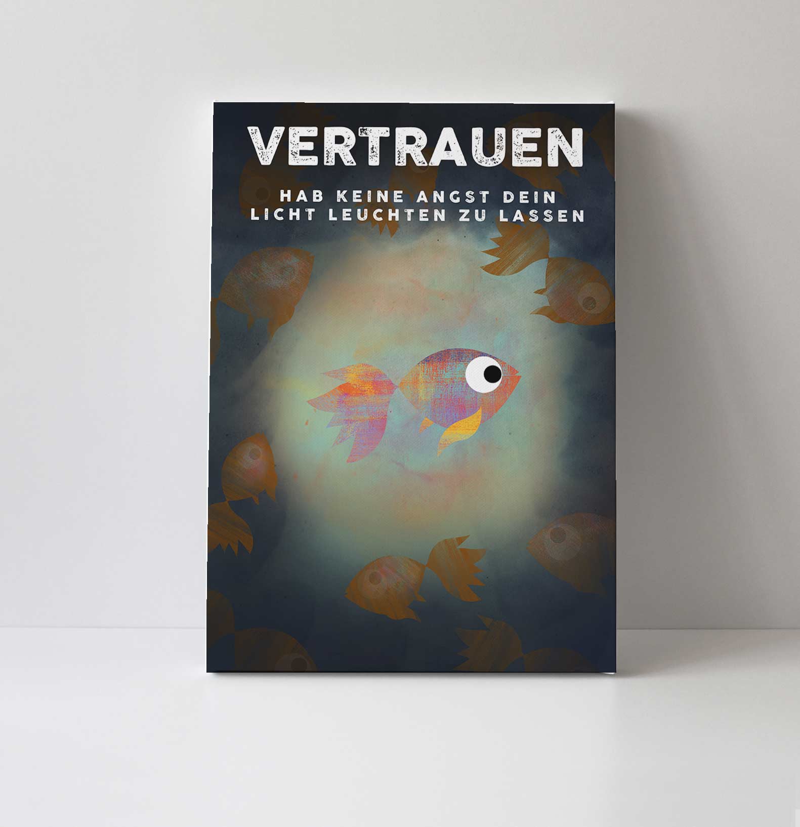 Vertrauen - Leinwand - Kindermut